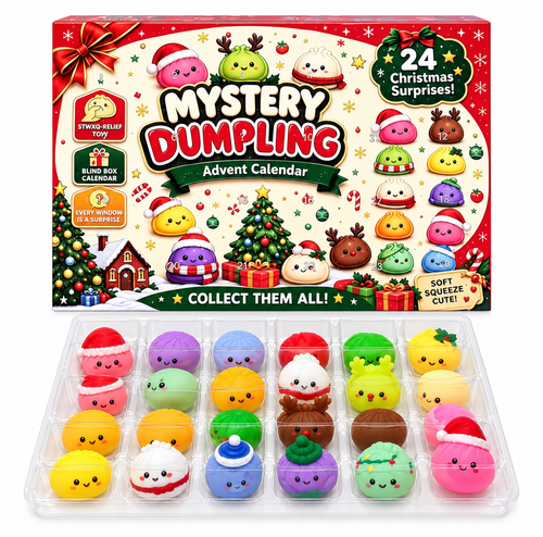 Christmas Squishies Advent Calendar 24 Days Countdown